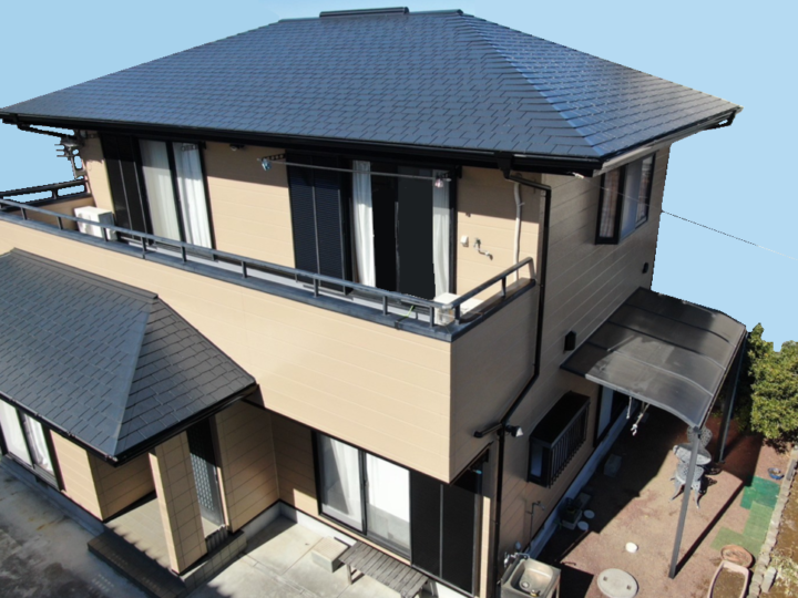 三島市・S様邸　外壁塗装　屋根塗装　付帯物塗装　｜静岡県沼津市・三島市・富士市・静岡市の外壁塗装・屋根塗装専門店　塗替え情報館