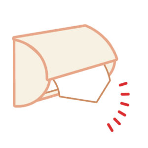 三角折り