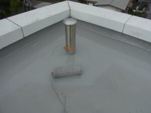 ウレタン防水　脱気筒