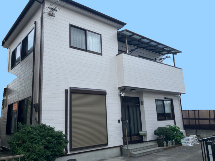 沼津市・S様邸　外壁塗装　屋根塗装　付帯物塗装　｜静岡県沼津市・三島市・富士市・静岡市の外壁塗装・屋根塗装専門店　塗替え情報館