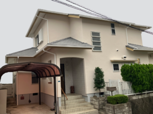 三島市・K様邸　外壁塗装　屋根塗装　付帯物塗装　｜静岡県沼津市・三島市・富士市・静岡市の外壁塗装・屋根塗装専門店　塗替え情報館