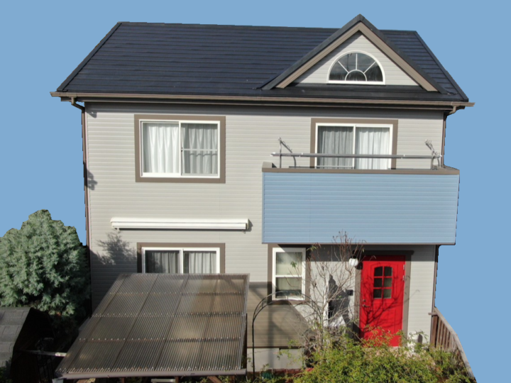 函南町・O様邸　外壁塗装　屋根カバー工法　付帯物塗装　｜静岡県沼津市・三島市・富士市・静岡市の外壁塗装・屋根塗装専門店　塗替え情報館