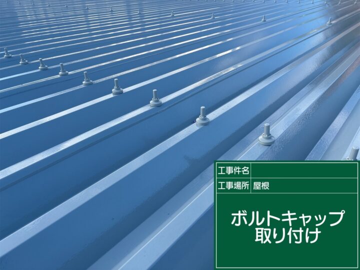 ボルトキャップ設置