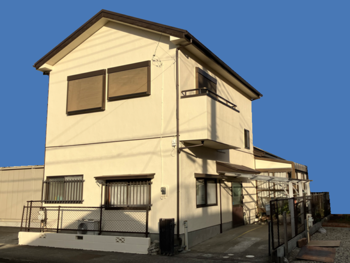 清水町・Y様邸　外壁塗装　屋根カバー工法　付帯物塗装　｜静岡県沼津市・三島市・富士市・静岡市の外壁塗装・屋根塗装専門店　塗替え情報館
