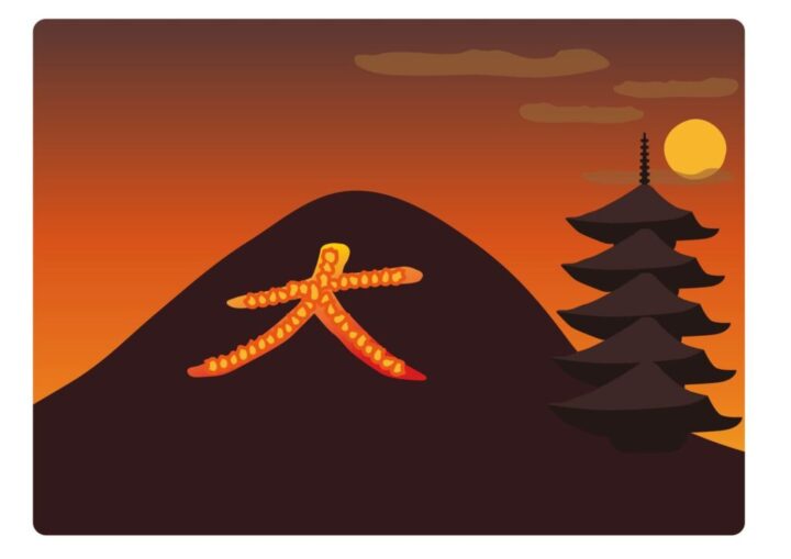 京都五山送り火のサムネイル